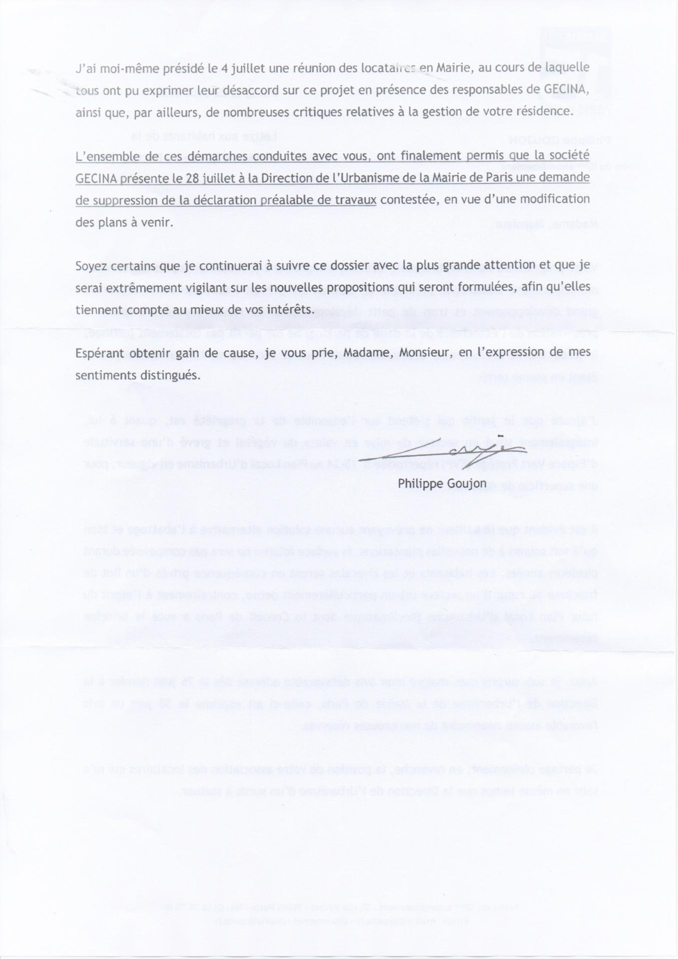 Lettre du maire du 15eme page2