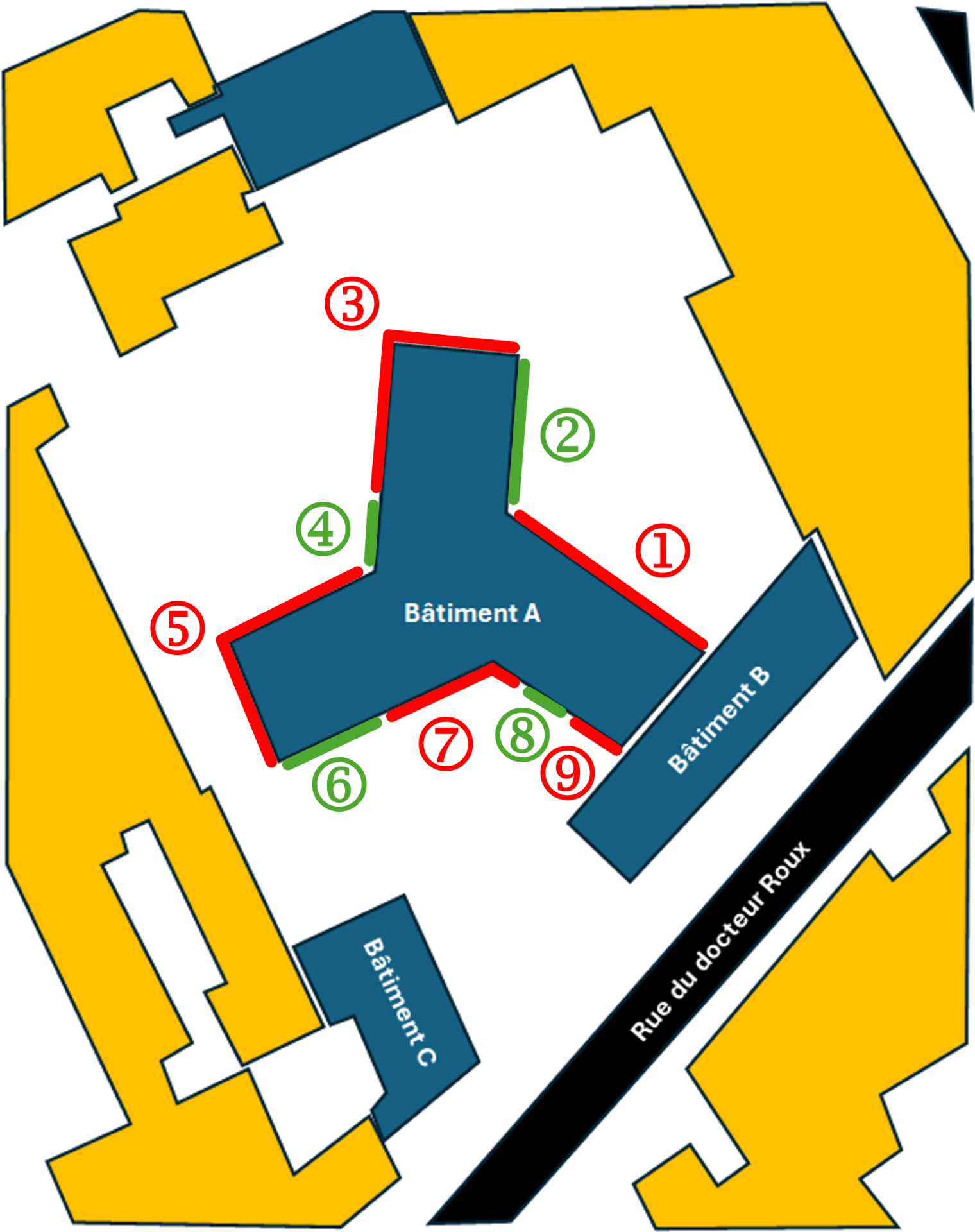 Travaux residence phases
